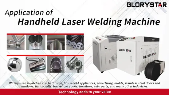 Hot Sale Gsw-Sf Handheld Laser Spot Welding Machine for Stainless Steel