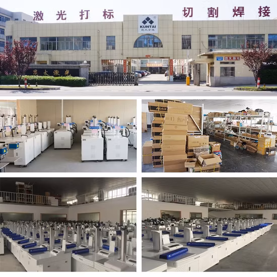 Máquina de grabado de marcadores láser de fibra óptica con etiqueta para mascotas de perro de 20W